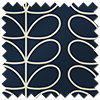 Orla Kiely Linear Stem, Navy Whale - Roller Blind